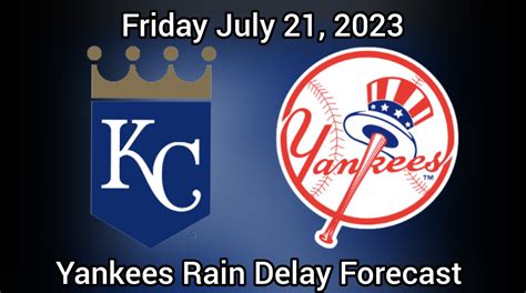 yankees game tonight rain delay